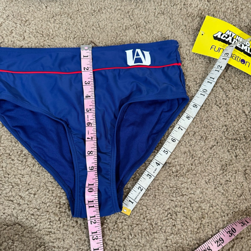 Hot Topic My Hero Academia Funimation U.A. Uniform Swimsuit Bikini Set - Picture 7 of 9